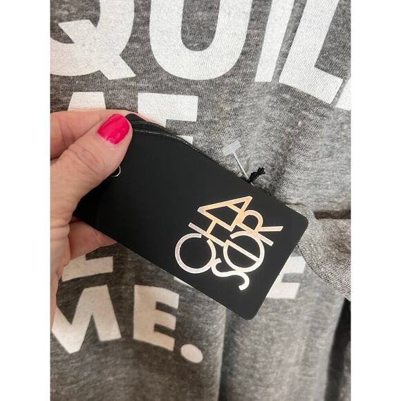 Chaser Tequila Time Gray Short Sleeve Graphic Crewneck T-Shirt Size Large NWT - Picture 5 of 8